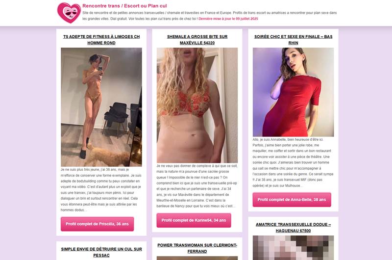 Rencontre Trans